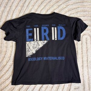 Enfants Riches Déprimés “Ideology Materialised” Graphic Tee – Black – Size